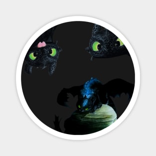 Toothless Sticker Pack Magnet